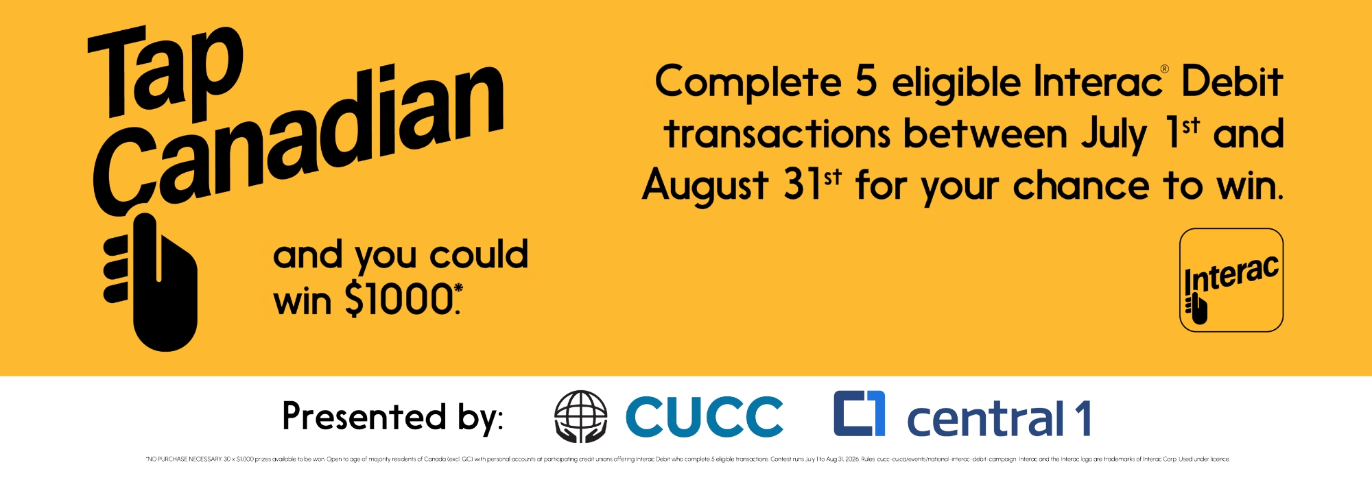 2026 Summer Interac Contest (Landing Page)