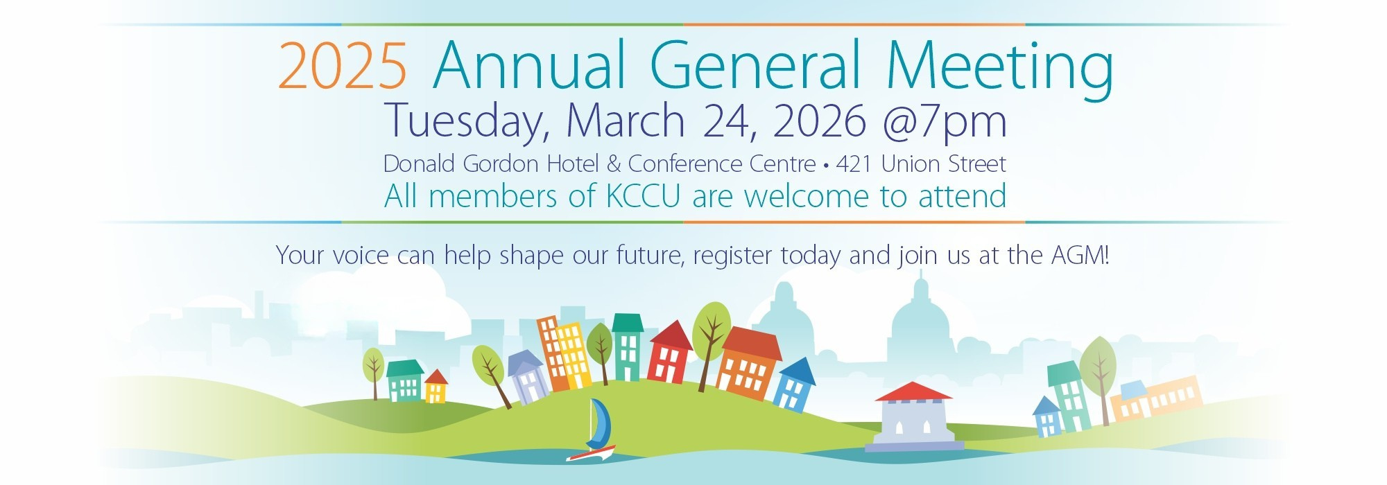 2025 AGM Notice - Member News Banner