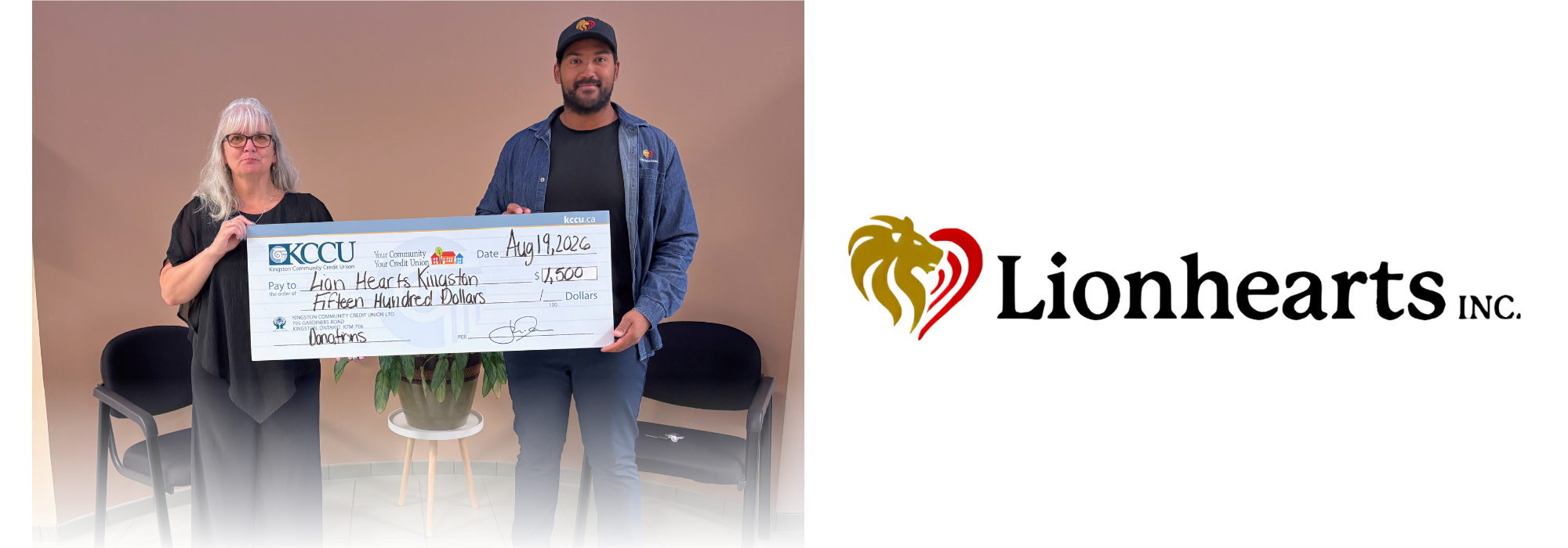 2026 - Lionhearts Donation (Member News)
