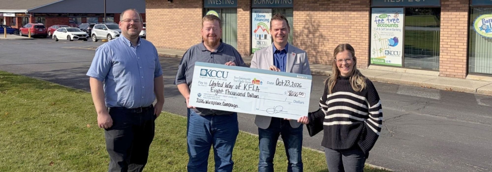 KCCU achieves 47 consecutive years of 100% staff participation in ...